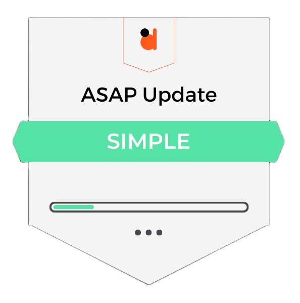 ASAP Update - Badge - Simple